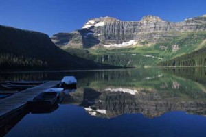 Cameron Lake, Waterton Lakes National Park, Alberta, Canada, North America