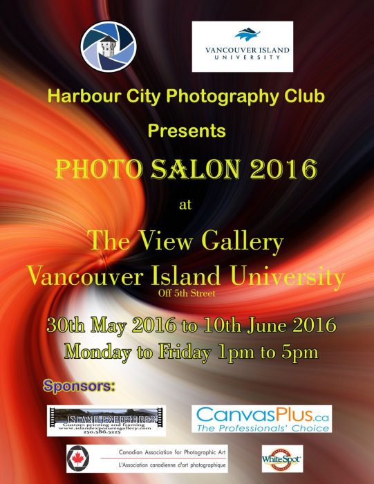 Photo Salon 2016 @ The View Gallery, Vancouver Island University | Nanaimo | British Columbia | Canada
